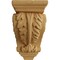 Ekena Millwork 2 1/4"W x 2 1/4"D x 4 1/4"H Extra Small Acanthus Wood Corbel, Alder CORW02X02X04ACAL - alternate 2